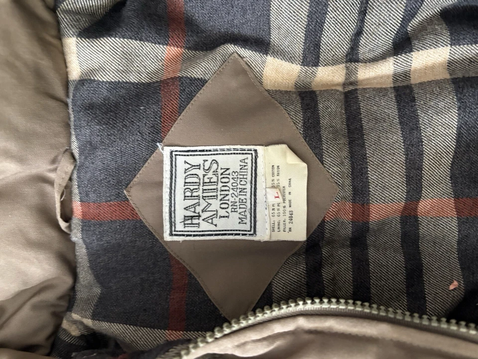 Hardy Amies London Coat Size Large - Image 4 of 4