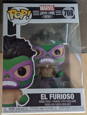 POP Marvel Lucha Libre Edition El Furioso 708 OVP