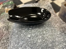 OGGI Shiny Glaze 5" Black Ceramic Spoon Rest. EUC!
