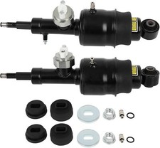 Pair Rear Hydraulic Air Suspension Shock Struts For 2011-2021 Infiniti QX56 QX80