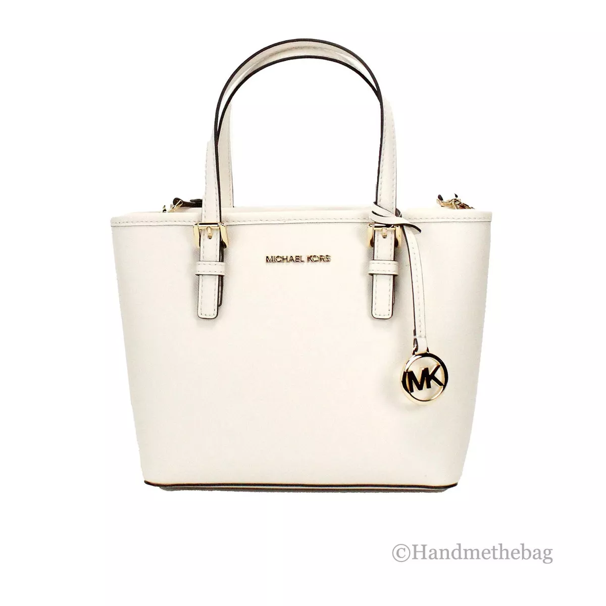 Michael kors cream tote sale