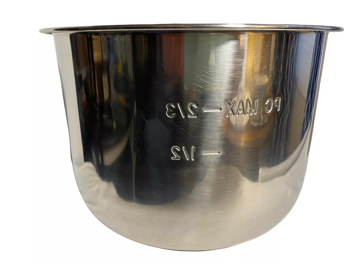 Instant Pot Stainless Steel Inner Cooking Pot 6 Quart Replacement