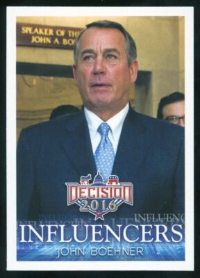 Decision 2016 John Boehner Influencers #35