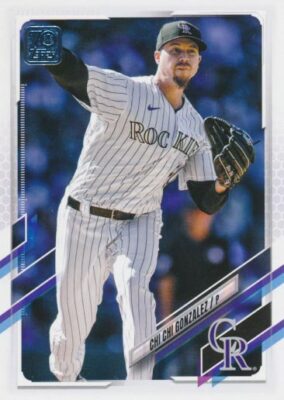2021 Topps Update #US25 CHI CHI GONZALEZ - Colorado Rockies