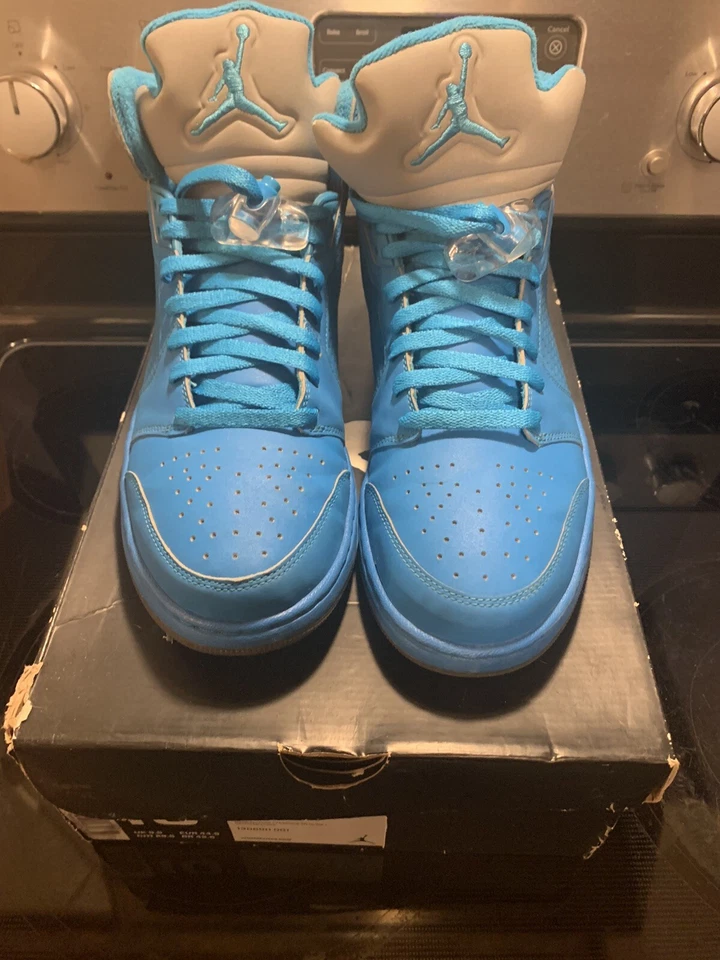 Jordan Prime 5 Orion Blue 2011 talla 10,5 metálico plateado verde azulado turquesa 429489 401 Foto 4 de 4