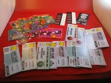 Giant Lot Nintendo Super Power Club Trading Cards, Coupns, Stamps. Mario Zelda