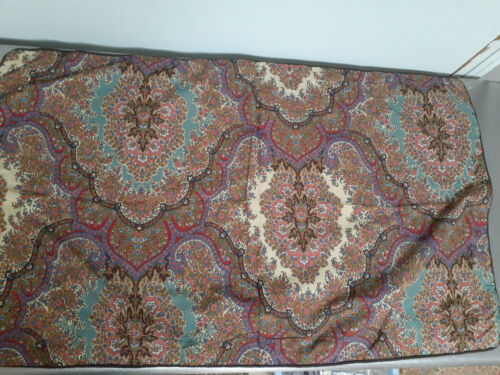 Vintage Ralph Lauren EMERSON PAISLEY Pair of King Pillow Shams-Braided Trim - Picture 2 of 6