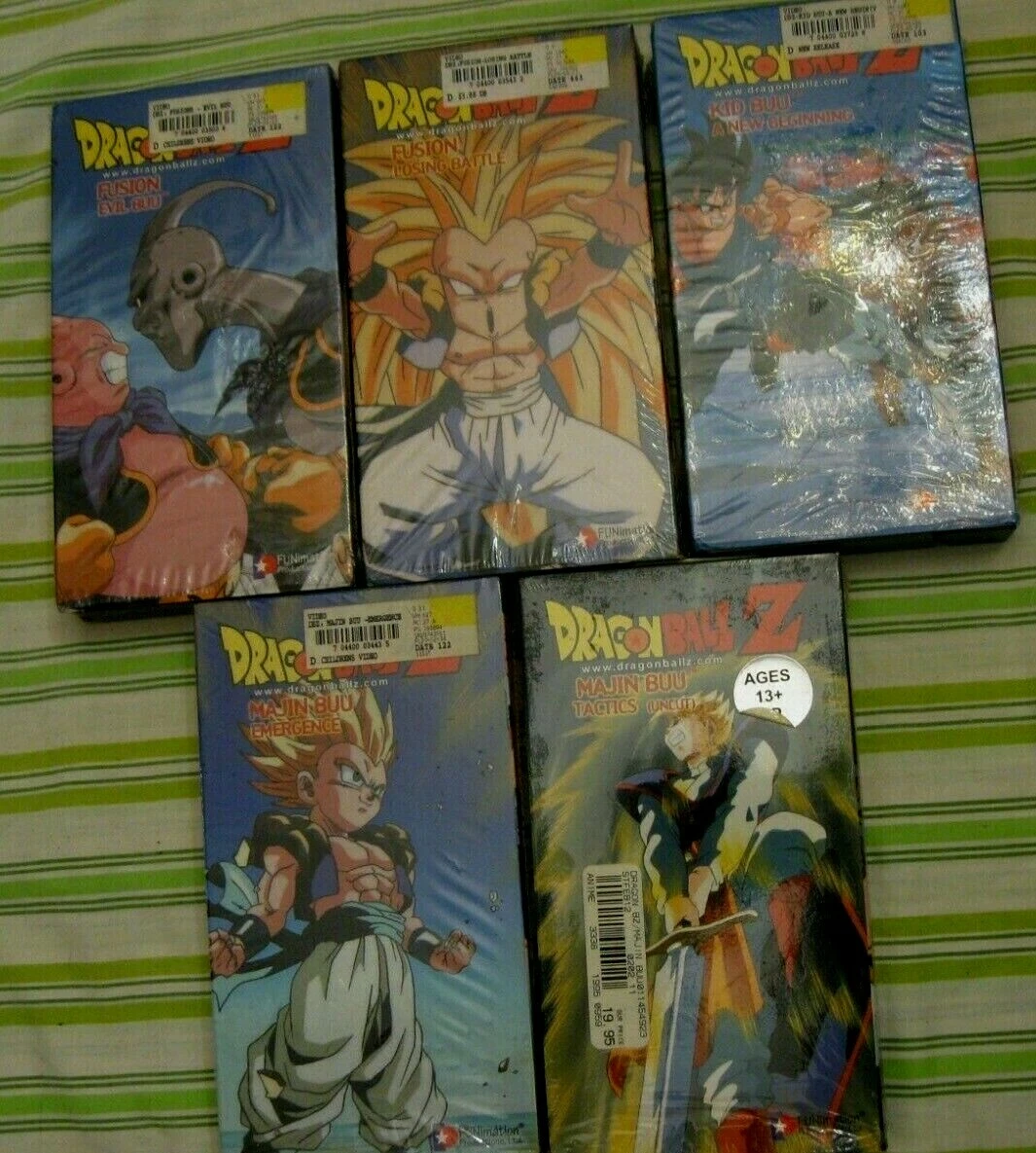 Lot Of Dragon Ball Z Uncut VHS Tapes, 60 OFF