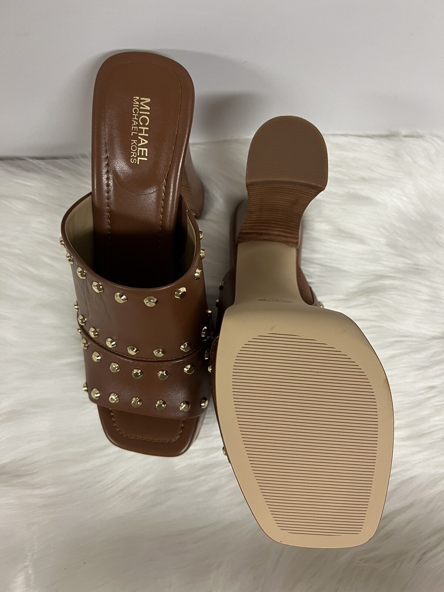 【Michael Kors】☆サンダル☆ Jagger Studded Leather Sandal Jagger Studded Leather Platform Sandal | Michael Kors [US]