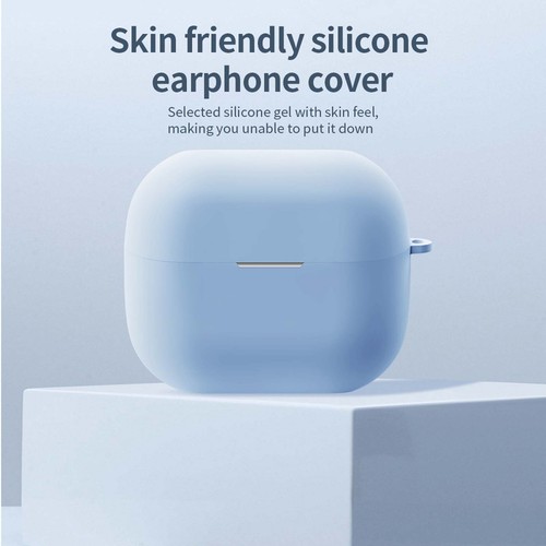 For Samsung Galaxy Buds 3 / 3 Pro Case Soft TPU Full Body Cover with Keychain - Picture 2 of 23