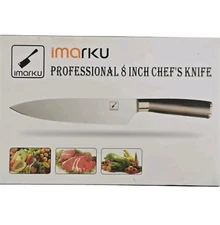 imarku Professional 8" Chef's Kitchen Knife High-Carbon SUS440A Stainless Steel
