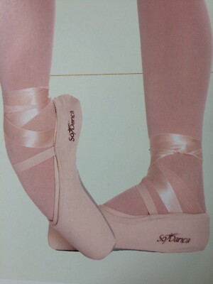 So Danca AC12 Vegan Überzieher f. Spitzenschuhe Pointe Shoe Covers Ballet Dance 