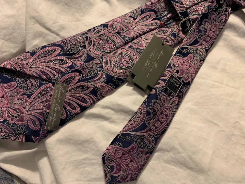 CORBATA COLECCIÓN FIRMA DANIEL CREMIEUX EDICIÓN LIMITADA 100% SEDA Foto 3 de 4