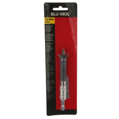 Blu-Mol 00041 1/4'' Shank Quick Change Adjustable Depth Drive Guide Set