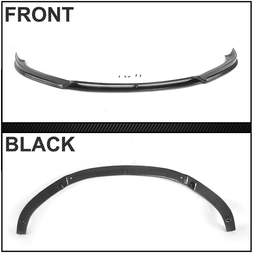 Fit For Tesla Model S 2016-2020 Real Carbon Fiber Front Bumper Lip Chin Spoiler - Picture 12 of 13