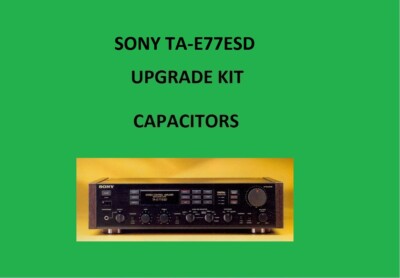 ガチャピソ 　CE Preamp TA.effects Stereo Preamplifier SONY TA-E77ESD Repair KIT - all capacitors | eBay