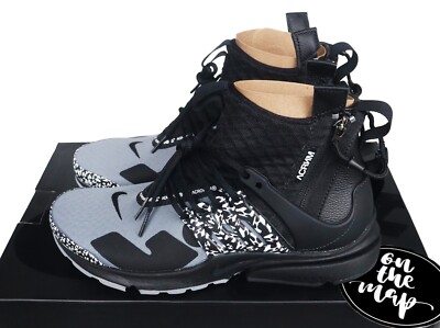 Acronym Nike Presto 218 Nike Air X Acronym Presto Mid Black Grey