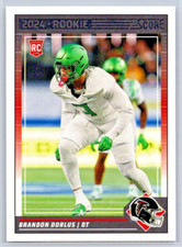 2024 Score Football - Brandon Dorlus - Atlanta Falcons - RC - #346