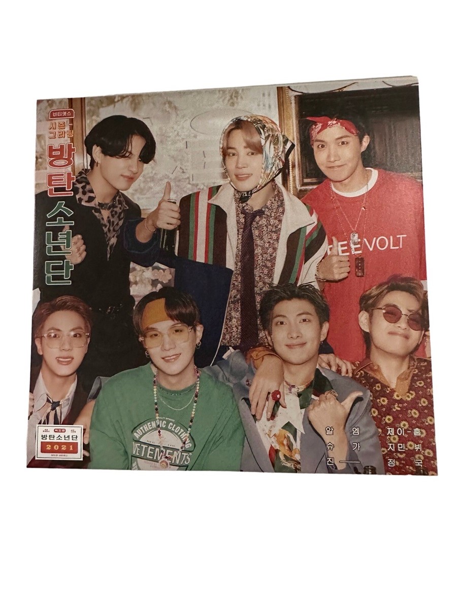 Official BTS Official Season's Greeting 2021 Japan Edition