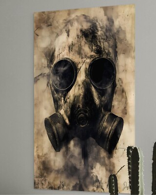 Stalker Leinwand Bild PC Game Farbig Deko Cartoon Pop-Art Gaming Wandbild