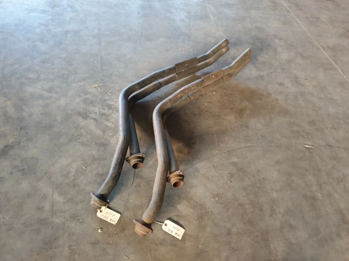 NOS Mercedes W108 W109 W112 Heckflosse Coupe Auspuff Hosenrohr 