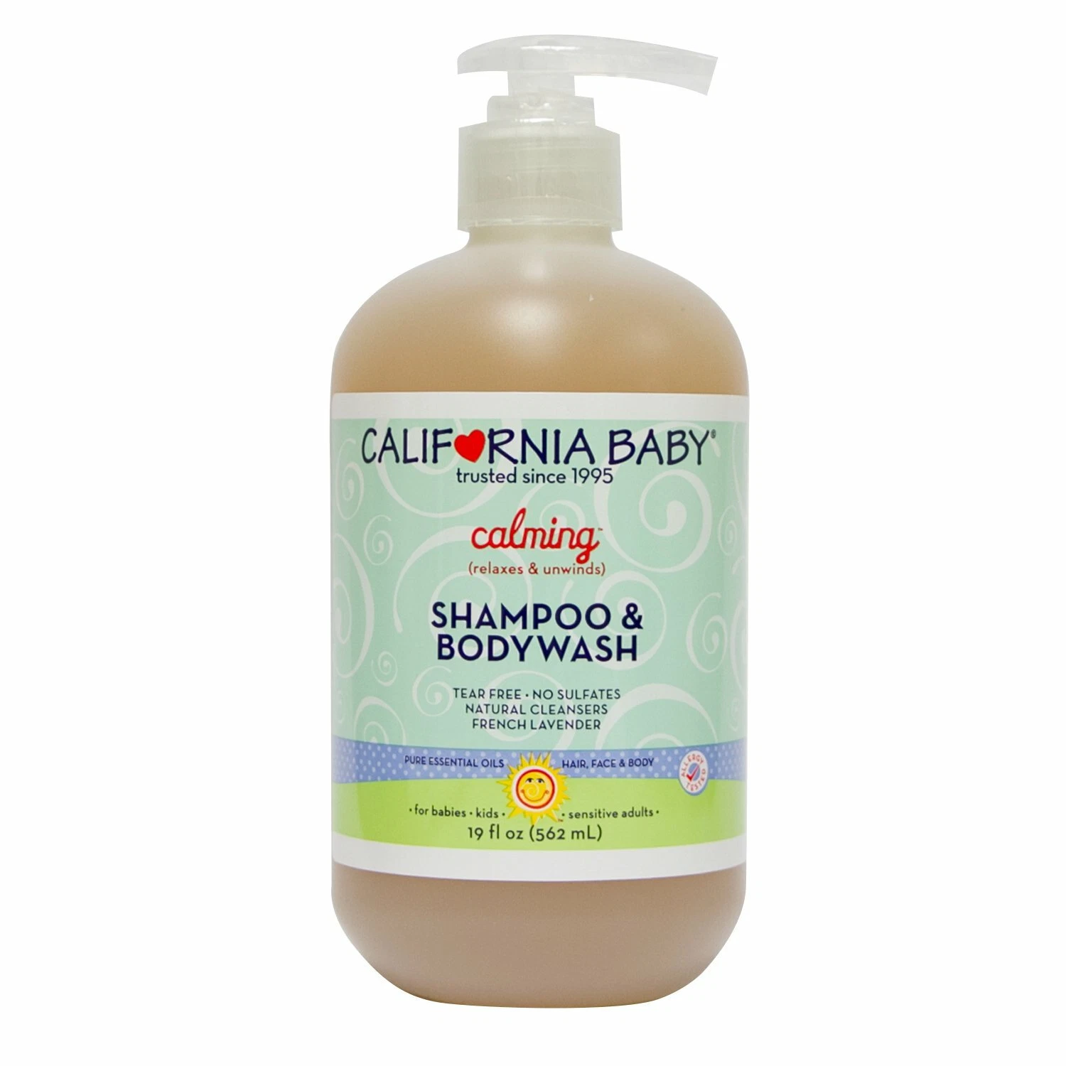 California Baby Calming Shampoo and Body Wash - Hair, Face, and Body 19 oz.
Opens in a new window or