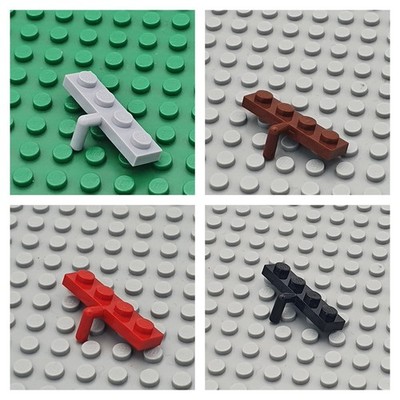 LEGO  5x Platte Clip Griff Haken 1x4 Brick - 30043 - Versch. Farben