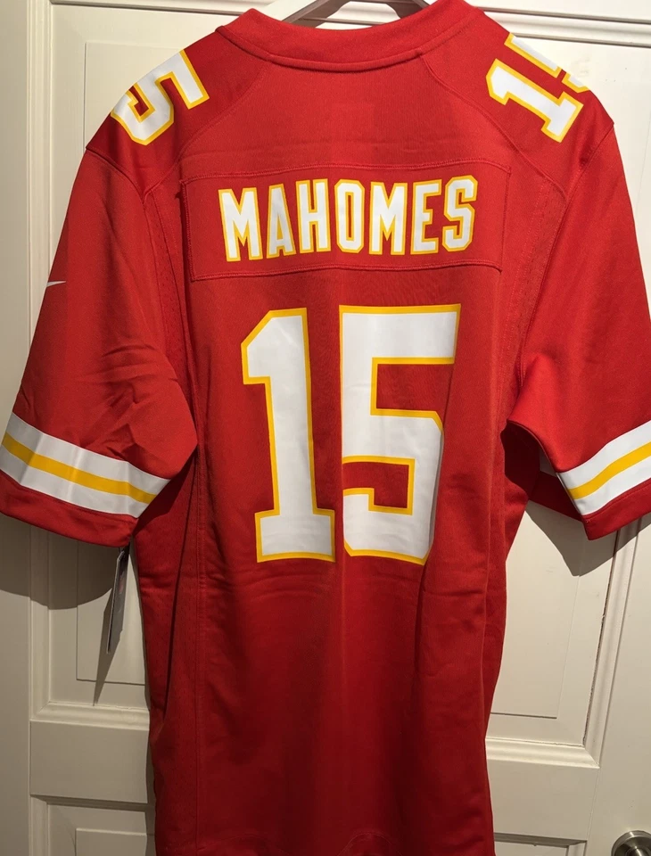 Nike NFL Players Jersey Kansas City Chiefs Patrick Mahomes 15 Rot Trikot Gr M - Bild 2 von 4