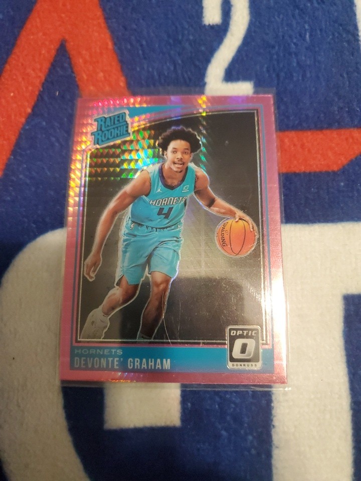 2018-19 Panini Donruss Optic Devonte Graham Rated Rookie Hyper Pink #189(C)