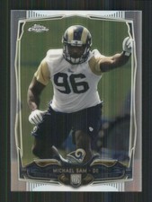 2014 Topps Chrome #174 Michael Sam RC St. Louis Rams 41637