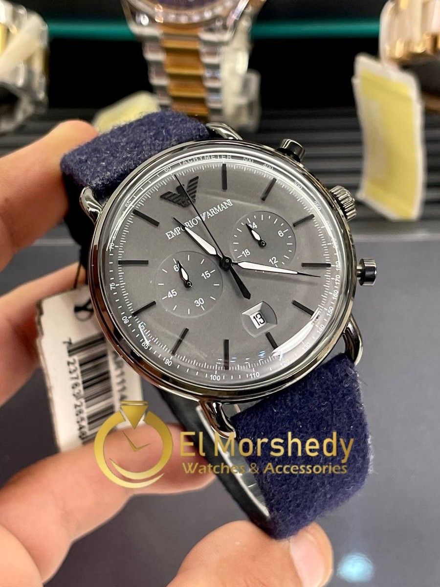 Emporio Armani AR6088 Men's Sport Two Tone Watch for sale