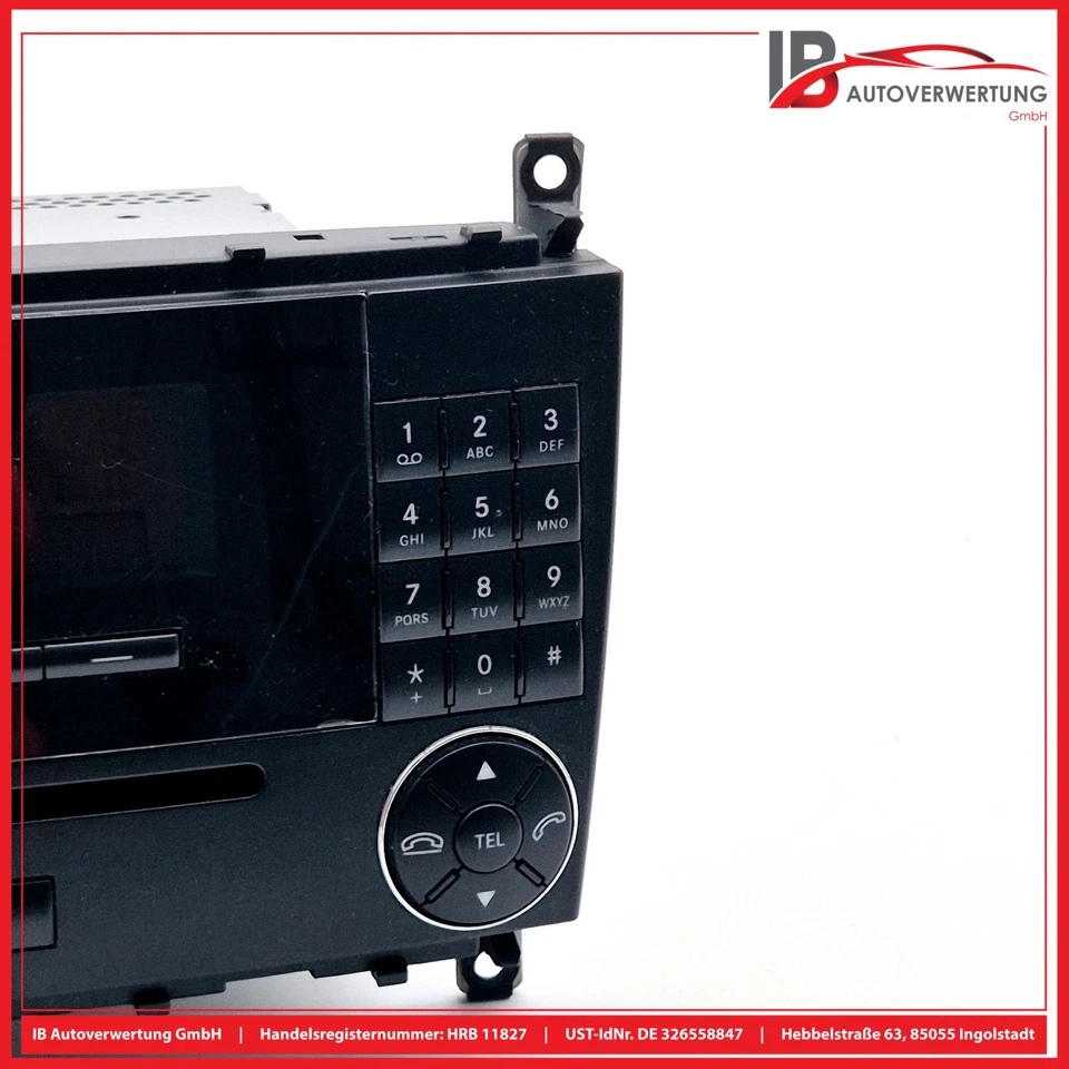 CD-Radio Autoradio A2038704589 MERCEDES BENZ C-KLASSE COUPE CL203 C200 CDI - Bild 3 von 4