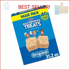Rice Krispies Treats Crispy Marshmallow Squares, Kids Snacks, Snack Bars, Origin