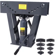 16 Ton Pipe Tube Bender Manual Hydraulic,Piping Bending Exhaust Tube Fabric w/
