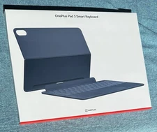 OnePlus Pad 3 Smart Keyboard Color:Blue and OnePlus Pad 3 Folio Case in Blue 