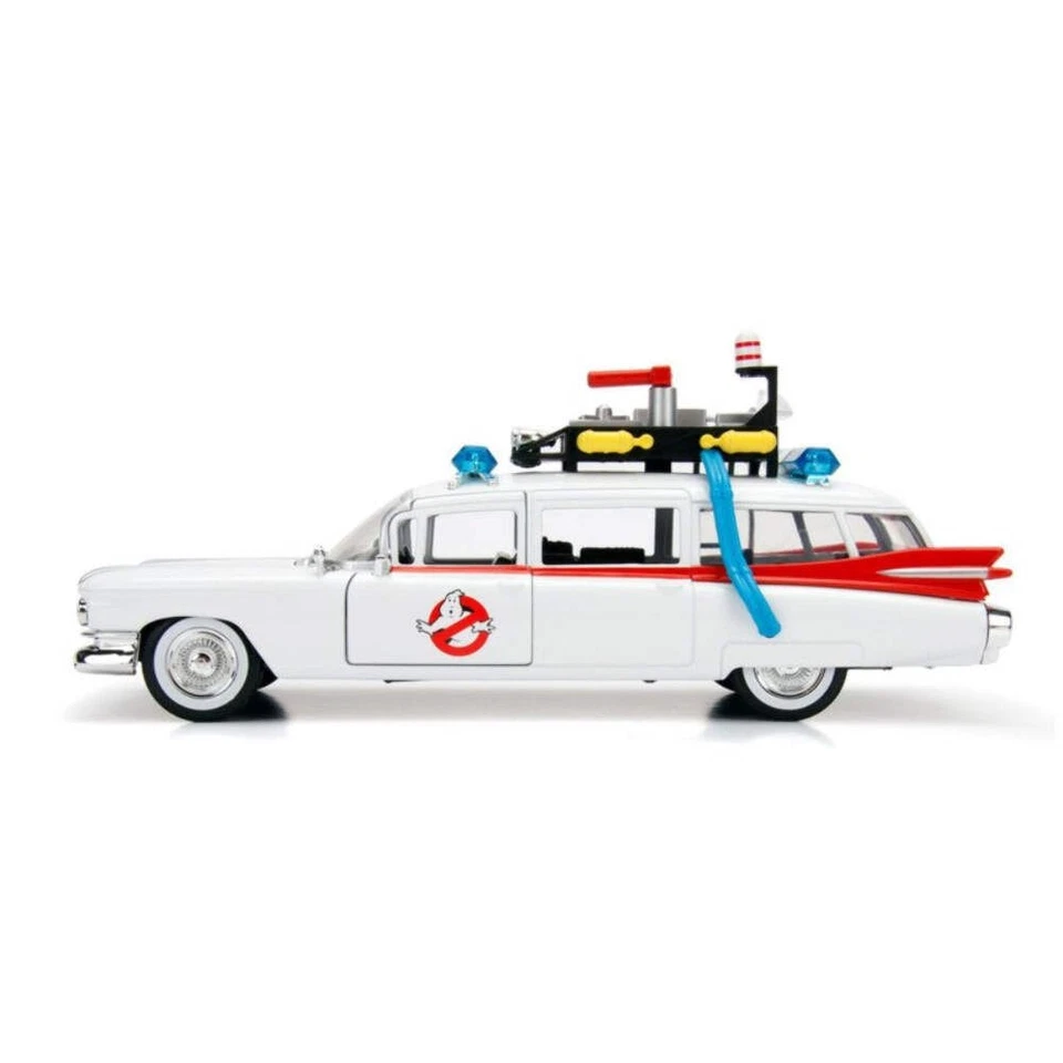 J748 Voiture 1/32 JADA Ghostbusters : Cadillac Ecto-1 Hollywood Rides 1959 - Photo 2/4