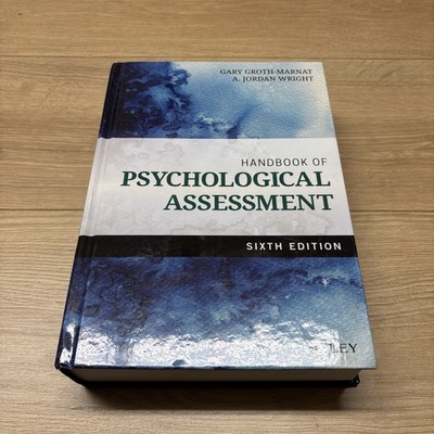 Handbook of Psychological Assessment 6th Edition by Gary Groth-VERY GOOD