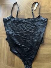 SKIMS Fits Everybody Cami Thong Bodysuit In Onyx Women  s Size 2XL NEW