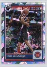 2023-24 Panini NBA Hoops Premium Stock Ice Prizm Tosan Evbuomwan #133 16wc