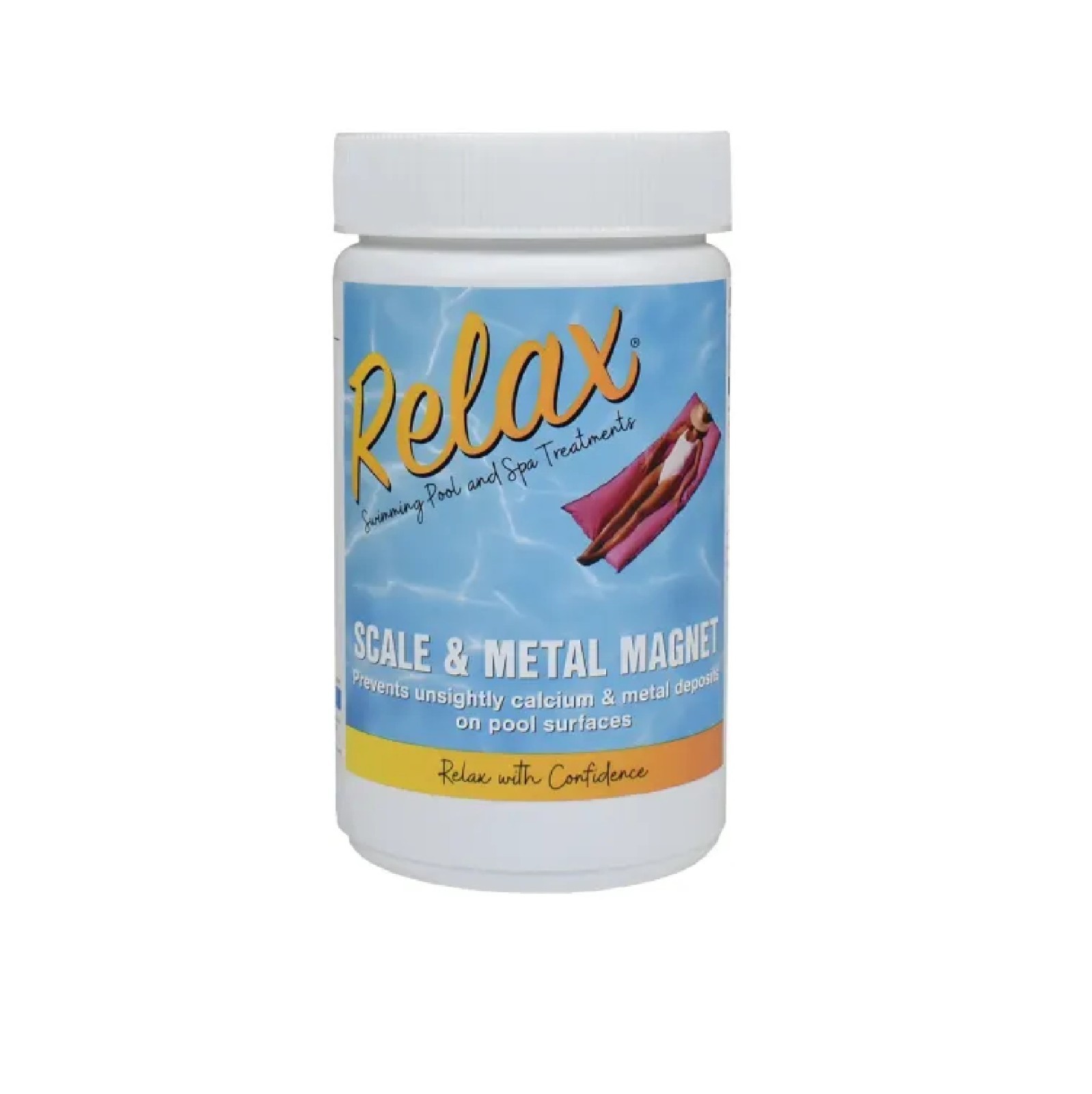 Relax Swimming Pool Scale & Metal Magnet  1lt