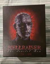 Arrow Video Hellraiser 1-3 Scarlet Box Region A Blu-Ray Collection OOP Complete