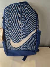 Image of NIKE BRASILIA 18 LITRE BLUE RUCKSACK / BACKPACK NEW AND TAGS IH7966 480