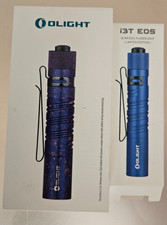 Olight 2 LED Flashlights i5R Ice Flower Periwinkle, i3T EOS Blue Limited Edition