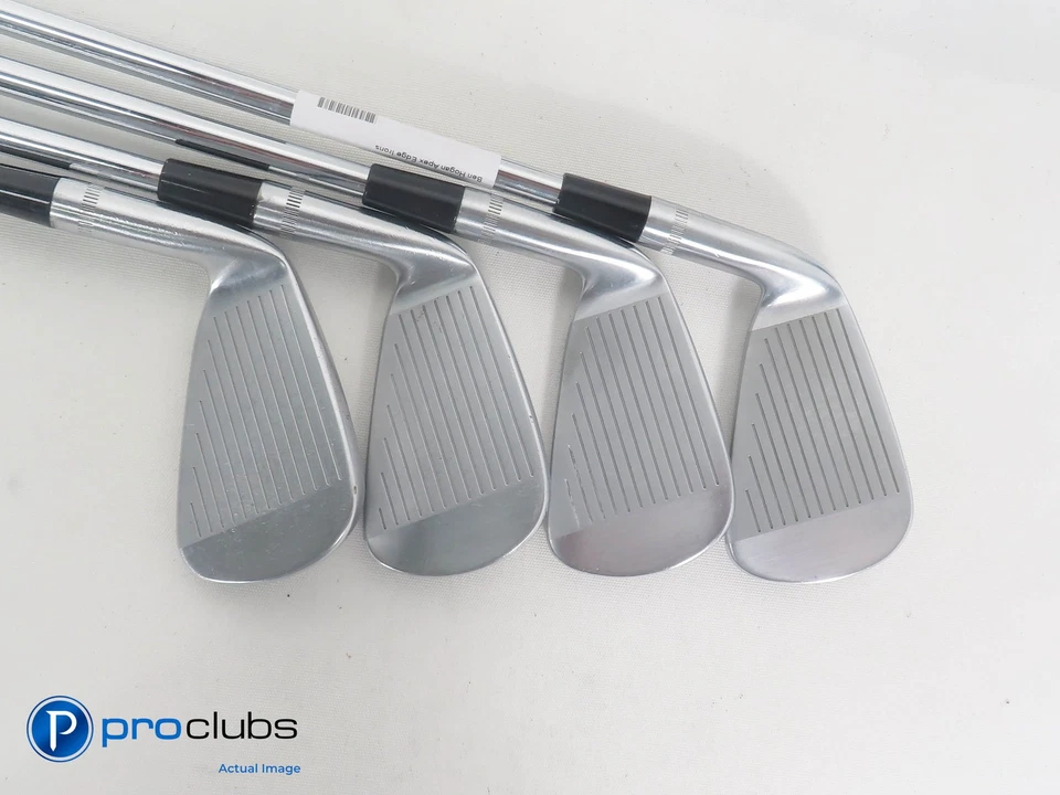 Nice Ben Hogan EDGE Forged 4-PW IRON SET - KBS Tour 90 Stiff Flex Steel 386633 - Image 3 of 4