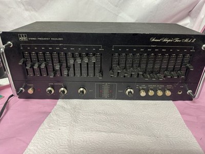 ADC Sound Shaper Two IC SS-2 Vintage 12 Band Stereo Graphic Equalizer - Working
