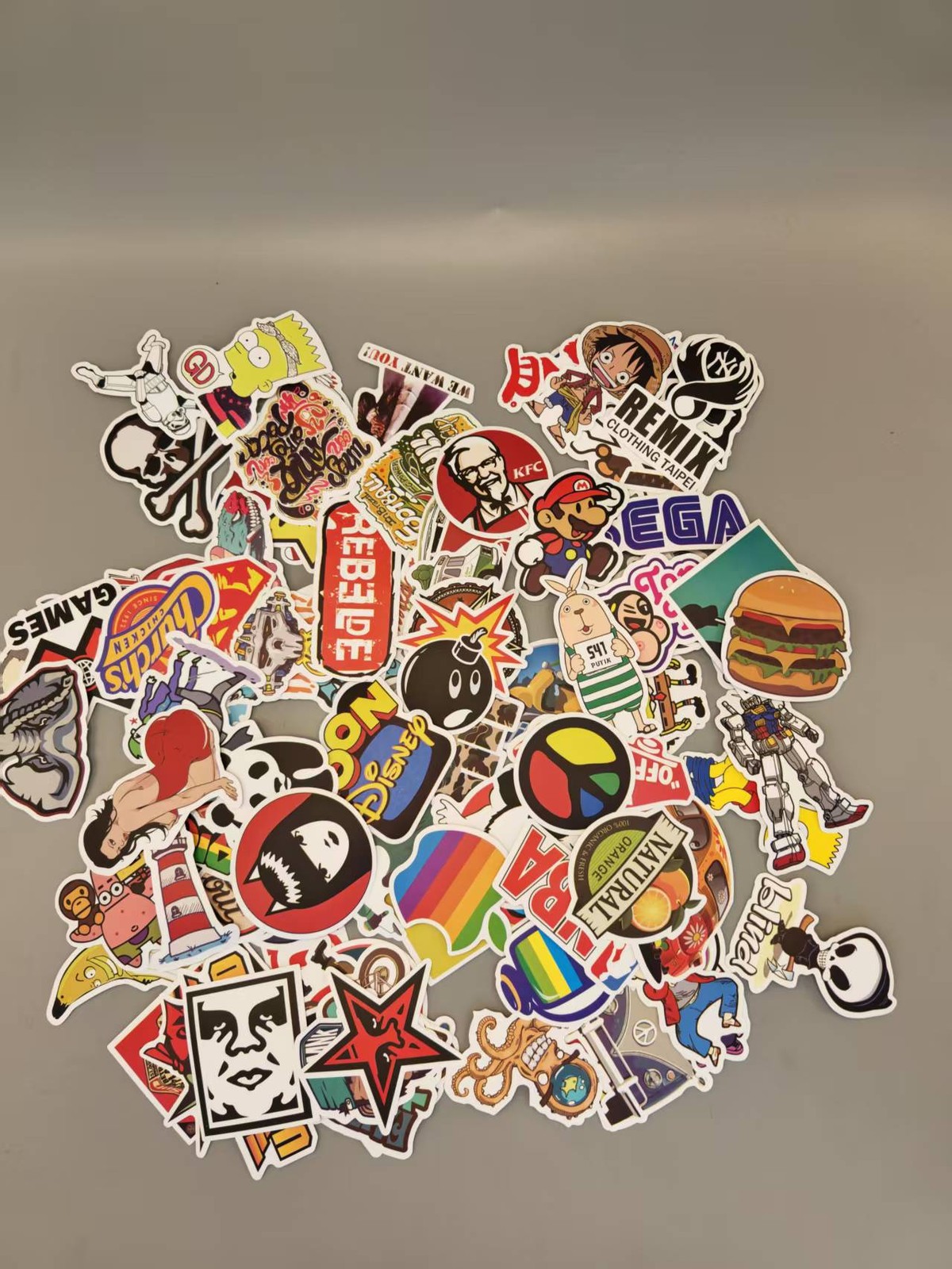 S Bomb Vinyl Laptop Waterbottle Luggage Decals Dope
