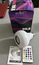 TECH MULTI COLOR MUSIC BULB WITH BLUETOOTH
