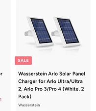 Wasserstein 2W Solar Panel for Arlo Ultra - 2 Pack I have 200 of them 