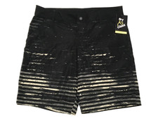 Art Class Big Boys Size 18 Black UPF 50 Snap Closure with Pockets Swim Trunks