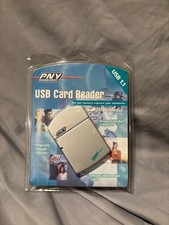 USB Card Reader PNY Technologies Windows and Mac compatible USB 1.1